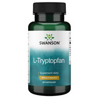Swanson L-Tryptofan 500 mg, 60 kapsułek