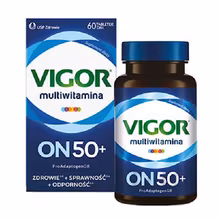 VIGOR multiwitamina ON 50+, 60 tabletek