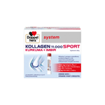 Doppelherz system Kollagen 11000 Sport Kurkuma + Imbir, 30 ampułek