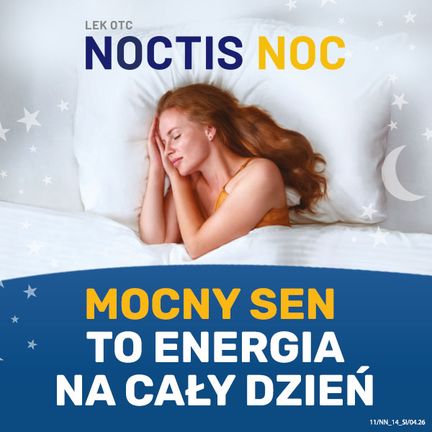 Noctis Noc 12,5 mg, 14 tabletek powlekanych - Dorosły