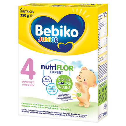 Mleko Bebiko Junior 4, 350 g - ŻYWNOŚĆ SPECJALNEGO PRZEZNACZENIA MEDYCZNEGO
