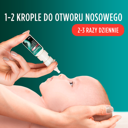 Nasivin Baby 0,1 mg/ml, krople do nosa, 5 ml - Dziecko, Niemowlę