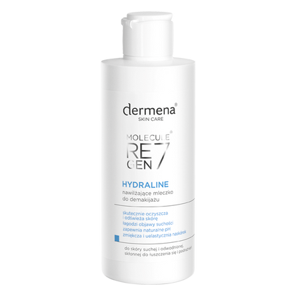 PHARMENA Dermena Hydraline, nawilżające mleczko do demakijażu, 200 ml