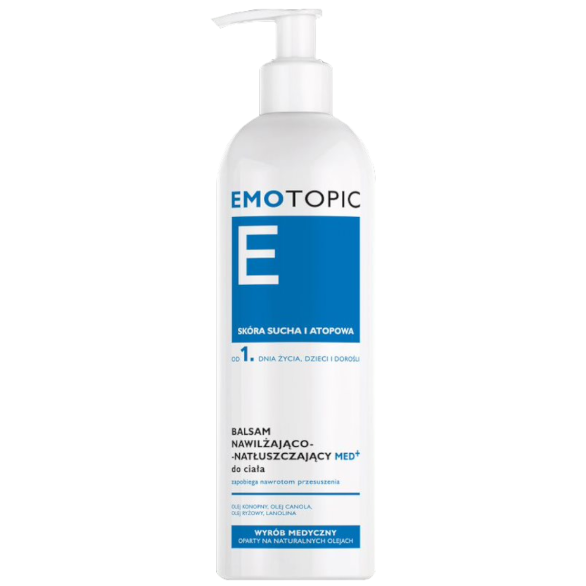 Emotopic, balsam nawilżająco-natłuszczający do codziennego stosowania, 400 ml