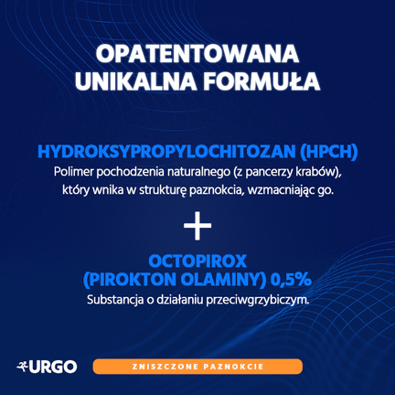 URGO Filmogel Zniszczone Paznokcie przez grzybicę i urazy, 3,3 ml - URGO