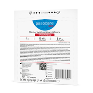 PasoCare Med, plaster opatrunkowy jałowy, 10 cm x 8 cm, 25 sztuk