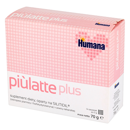 Piulatte Plus 5g, 14 saszetek - zdjęcie produktu