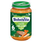 Bobovita Rosołek z cielęciny z ryżem po 6 miesiącu, 190 g