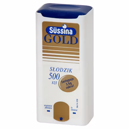 Słodzik stołowy Sussina Gold, 500 tabletek - zdjęcie produktu