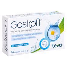Gastrolit, proszek do sporządzania roztworu, 14 saszetek