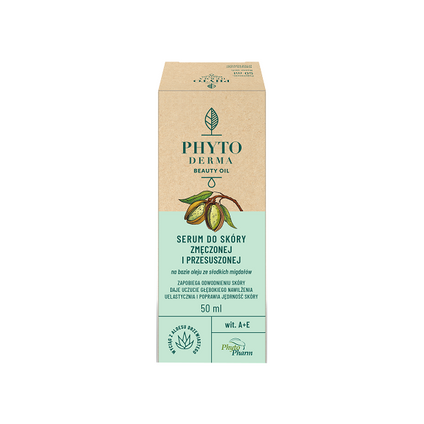 PHYTOPHARM KLĘKA PhytoDerma Beauty oil serum do skóry zmęczonej i przesuszonej, 50 ml
