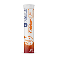 Calcium + Kwercetyna DUO Alergo, smak pomarańczowy, 20 tabletek musujących