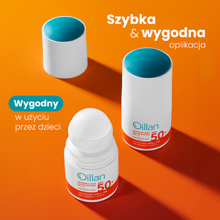 Oillan Sun, roll-on do twarzy i ciała, 50 ml - OCEANIC