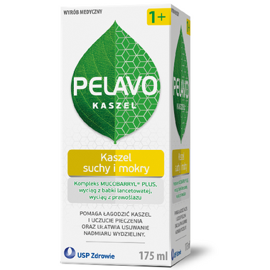 Pelavo Kaszel suchy i mokry, syrop, 175 ml