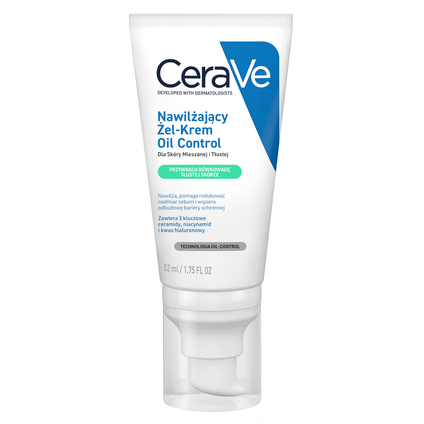 L'OREAL CeraVe feuchtigkeitsspendend Gel-Creme Oil Control, 52 ml — Inhaltsstoffe i ocena