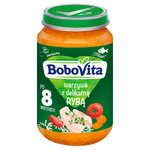 Bobovita Warzywa z delikatną rybą po 8 miesiącu, 190 g