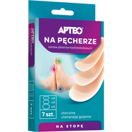 Zestaw plastrów na pęcherze, 7 sztuk
