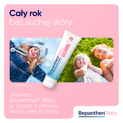 Bepanthen Baby, maść ochronna przeciw odparzeniom pieluszkowym, 100 g - Odparzenia, Podrażnienie