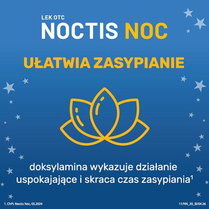 Noctis Noc 12,5 mg, 20 tabletek powlekanych - 5909991539092