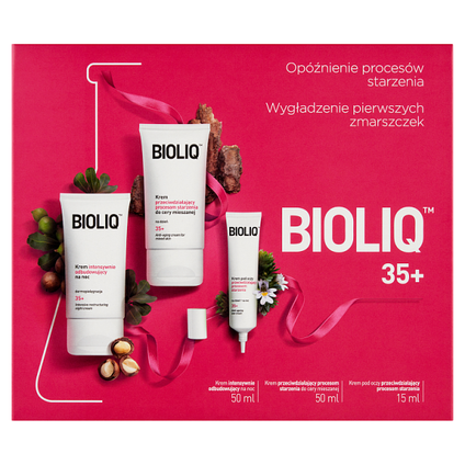 AFLOFARM Zestaw: Bioliq 35+ kosmetyki do cery mieszanej