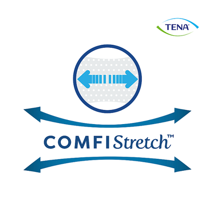 TENA Slip Proskin Super, pieluchomajtki, rozmiar L, 10 sztuk