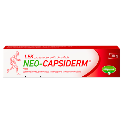 Neo-Capsiderm, maść, 30 g - PRODUKT LECZNICZY NIEREFUNDOWANY OTC