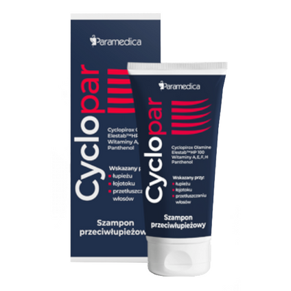 PARAMEDICA Cyclopar Anti-Schuppen-Shampoo, 150 g — Inhaltsstoffe i ocena