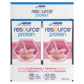 Resource Protein, smak truskawkowy, 4 x 200 ml - ŻYWNOŚĆ SPECJALNEGO PRZEZNACZENIA MEDYCZNEGO