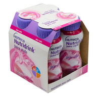 Nutridrink Juice Style, smak truskawkowy, 4 x 200 ml