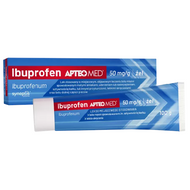 Ibuprofen APTEO MED, 50 mg/g, żel, 100 g