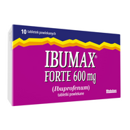 Ibumax Forte 600 mg, 10 tabletek powlekanych