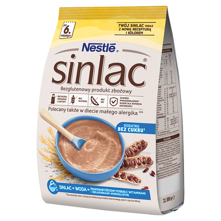 Nestle, Sinlac bez cukru, 300 g - zdjęcie produktu