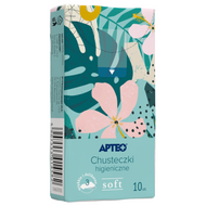Chusteczki higieniczne Soft APTEO, 10 x 10 sztuk