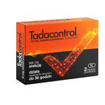 Tadacontrol 10 mg, 2 tabletki powlekane