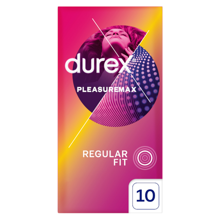 Durex Pleasuremax, prezerwatywy, 10 sztuk - zdjęcie produktu