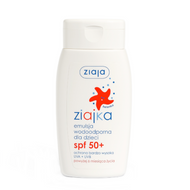 Ziajka, emulsja do opalania wodoodporna dla dzieci SPF 50+, 125 ml