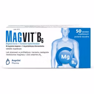 Magvit B6, 50 tabletek powlekanych dojelitowych