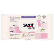 Seni Care Sensitive chusteczki pielęgnacyjne, 68 sztuk