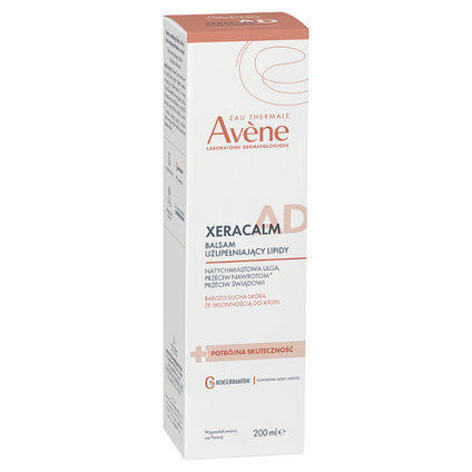 PIERRE FABRE Avene Eau Thermale Xera Calm A.D, balsam uzupełniający lipidy, 200 ml — Inhaltsstoffe i ocena