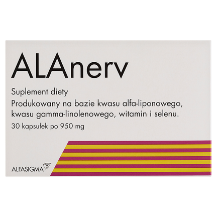 Alanerv, 30 kapsułek - zdjęcie produktu