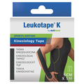 Leukotape K by Actimove, taśma kinezjologiczna, czarna, 1 sztuka  - zdjęcie produktu