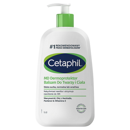 Cetaphil MD Dermoprotektor, balsam do twarzy i ciała, 1000 ml - zdjęcie produktu