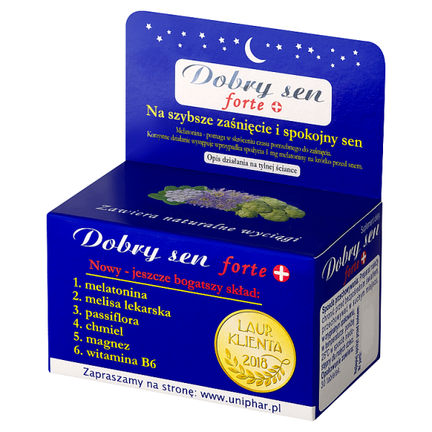 Dobry sen forte, 30 tabletek - 5907525348813