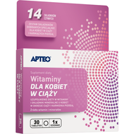 Witaminy dla kobiet w ciąży APTEO, 30 tabletek powlekanych