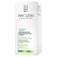 Iwostin Purritin Rehydrin, nawilżający żel do mycia twarzy, 150 ml