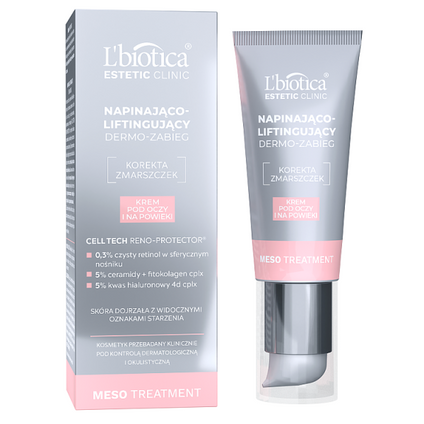 OCEANIC L'Biotica Estetic Clinic MESO Treatment, Napinająco-liftingujący dermo zabieg krem pod oczy, 15 ml
