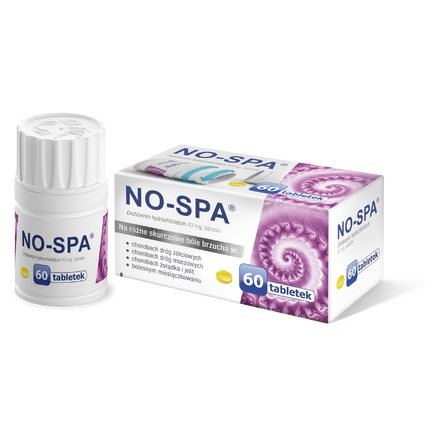 No-Spa, 40 mg, 60 tabletek - zdjęcie produktu