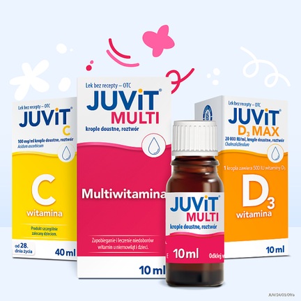 Juvit Multi krople, 10 ml - Dziecko, Młodzież, Niemowlę