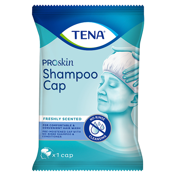 Tena, Shampoo Cap, czepek do mycia włosów