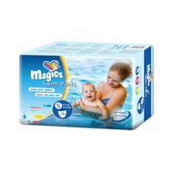 Magic Swimpants, pieluchomajtki kąpielowe, S (6-11 kg), 12 sztuk
